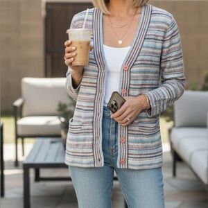 Atkins Vintage 70’s Cardigan Women’s Size Large